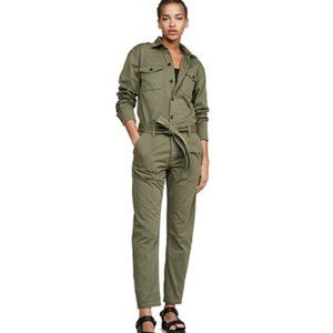 CURRENT/ELLIOTT | Mele Coverall Jumpsuit in Agave (Size S)